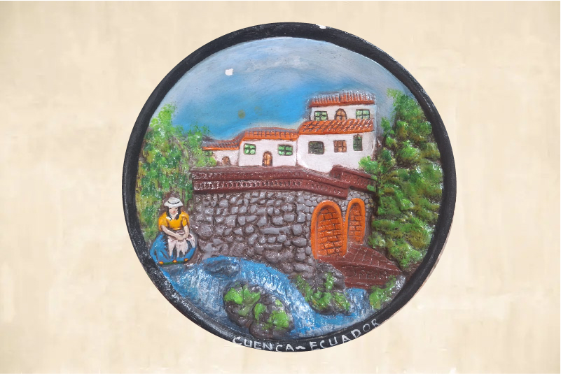 Plato Decorativo de Pared - Vista 1