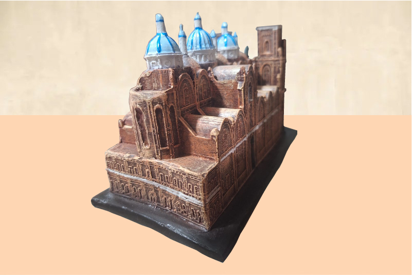 Maqueta de la Catedral de Cuenca - Vista 1