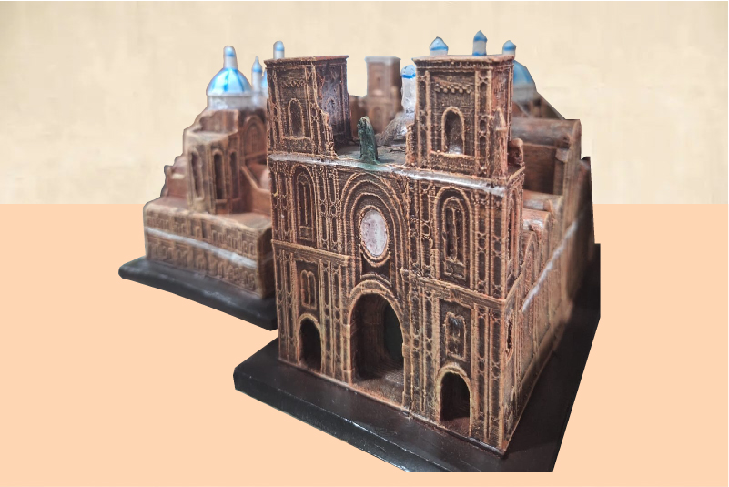 Maqueta de la Catedral de Cuenca - Vista 2